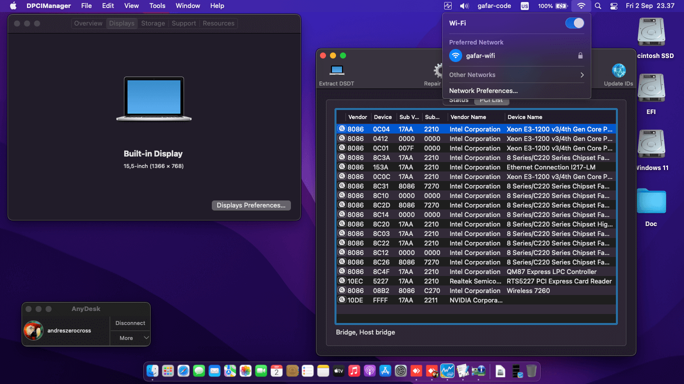 Lenovo Thinkpad T540P [Haswell   Intel HD 4400 + PS2]   OpenCore 2